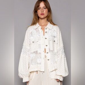 🏝️ POL “LoveSpell Jacket” | Ivory